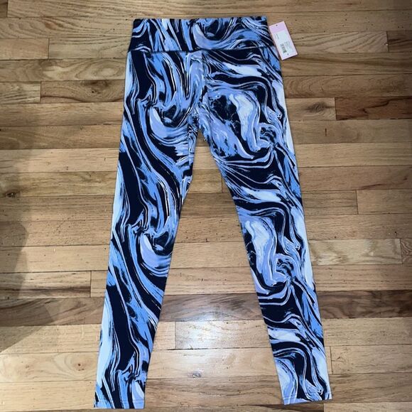 WILD FABLE | Blue Marble Swirl Leggings | Size S - Picture 2 of 4